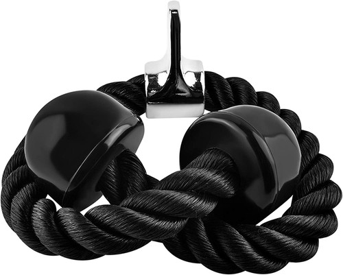 Corda Nylon per Trazioni Tricipiti Bicipiti Fune Allenamento Cavo Palestra Pesi - Foto 12 di 12