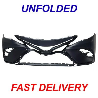 Front Unfolded Bumper Cover Primed Fits Toyota Camry 521190X938