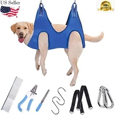 10PCS Pet Grooming Hammock Kit-Small Breathable Dog Cat Grooming Harness
