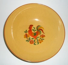 Serving Bowl Large Salad Bowl Yellow Orange Rooster Taylor Smith Taylor ?