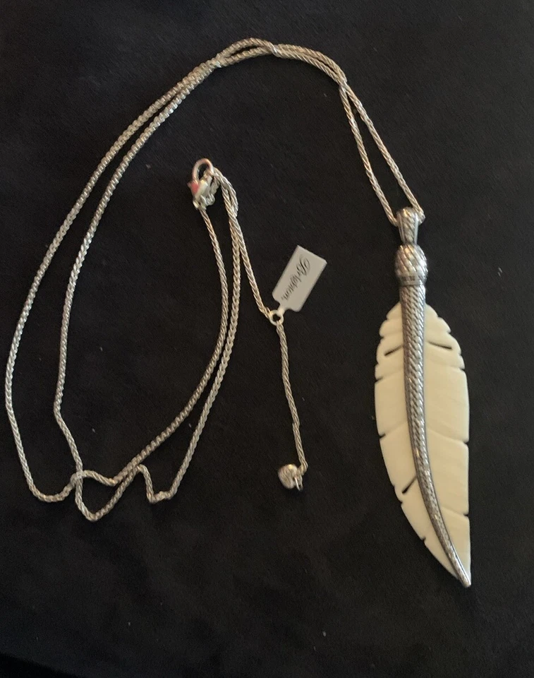 Collar de plumas Brighton Free Spirit nuevo con etiquetas $98