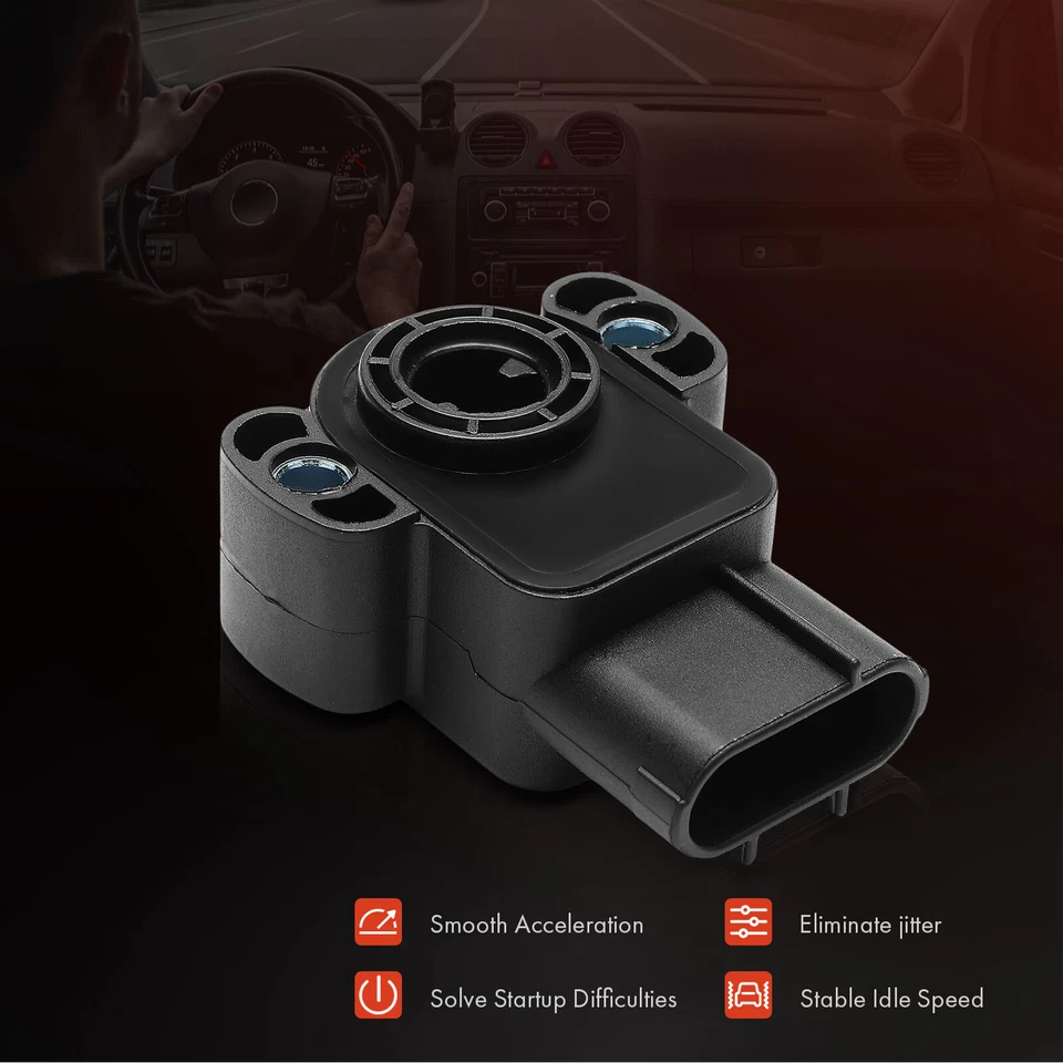 Throttle Position Sensor for Ford Focus 00-02 Escort 96-02 Mercury Tracer 96-99 - Image 3 of 4