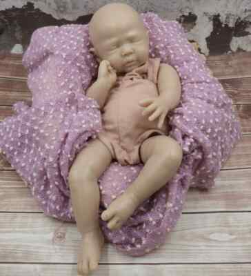 16in Unpainted Reborn Doll Kit Zori Blank Vinyl with Cloth Body