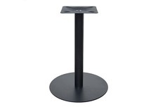 black cast iron flat table base  restaurant pub round - medium - FREE DELIVERY