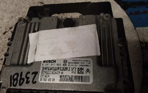 9653958980 Uce Engine Control Unit for CITROEN C4 BERLINA SX 2005 3133971 - Picture 1 of 12