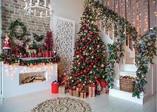 8x6FT Christmas Backdrops Christmas Photography Backdrops Child Christmas Fir... - Picture 1 of 7