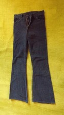 Vintage JcPenny Blue Flared Bell Bottom Corduroys