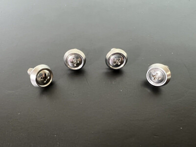 Set of 4 Stainless Steel Rack Mount Screws & Washers Pioneer Spec JA-R1A JA-R2S