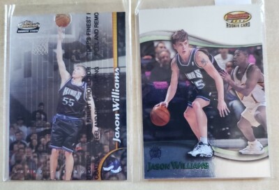 1998-99 TOPPS FINEST Jason Williams RC ROOKIE #232 W COATING 