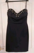 Black Diamonte Warehouse Dress Size 10