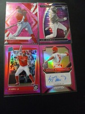 2021 Pink Pulsar Phoenix &Titan, Pink Holo Optic&Prizm Auto/50 JO ADELL  RC...