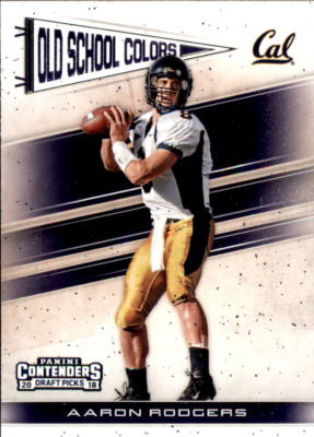 2018 Contenders Draft Picks Old School Colors Football Singles - You Choose