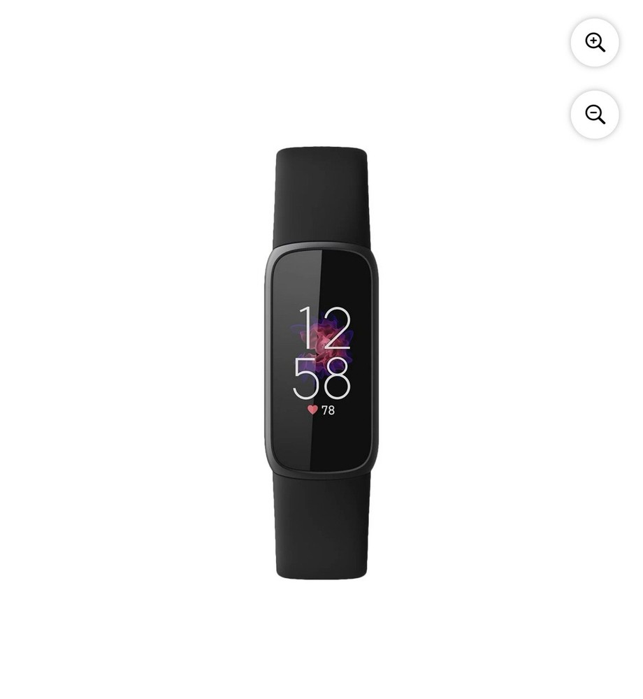 Fitbit Luxe Fitness & Wellness Tracker - Black/Graphite Stainless Steel