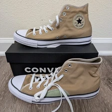 Converse Chuck Taylor All Star Hi Earth Tones Beige Shoes Sneakers Men’s Sz 11.5
