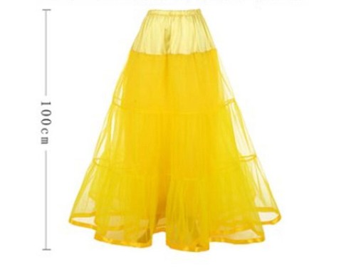 AU STOCK 40" LONG VINTAGE RETRO SWING BRIDAL PETTICOAT DANCE UNDERSKIRT DA032 - Picture 9 of 40