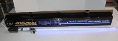 anakin skywalker force fx lightsaber collectible