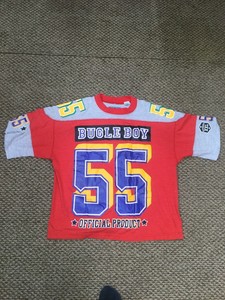 Mens Vintage 90s Bugle Boy Big Logo Graphic T Shirt Large Good Condition Ebay