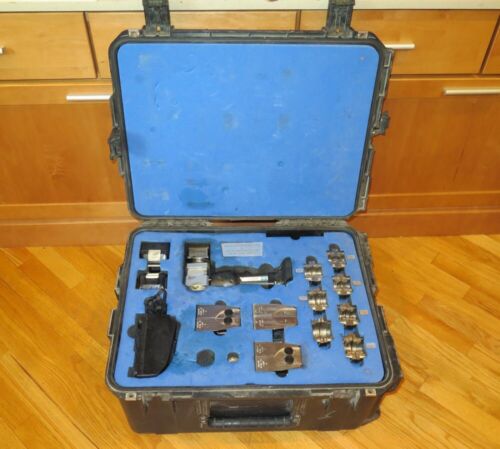 Klauke Reflok TuffLok MAPAX4L Battery Operated Axial Press Tool w/Jaws & Case