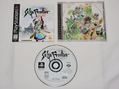 Saga Frontier 1 Playstation1 Game PS1 Squaresoft RPG US NTSC - Works Great