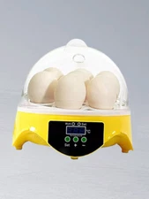 Incubator 7 Eggs Digital Bird Chicken Duck Goose Quail incubator family gift