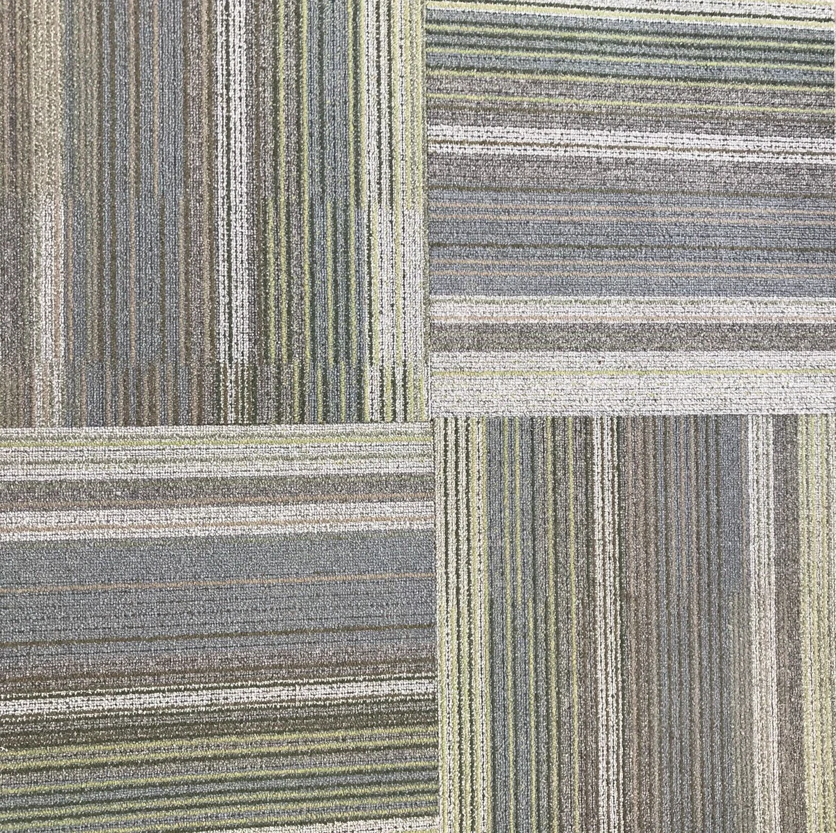 Qty Lots of 4 Square Interface Glasbac Carpet Tile 10sqft50cmx50cm 19.7