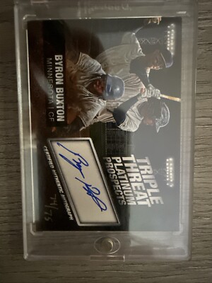 Byron Buxton Autograph | eBay