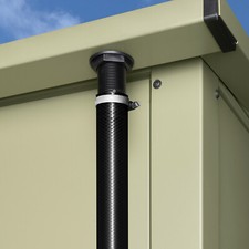 ✓ Hörmann Berry Schlauch-Set Regenablauf für Gerätehaus