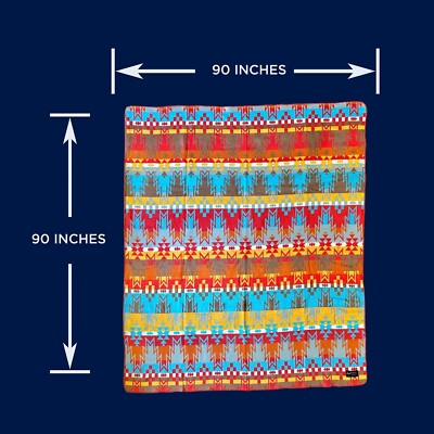 Beacon Blanket Southwestern Wigwam Native American Design Premium Throw