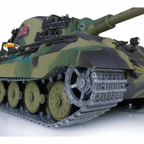 US Stock Henglong 1/16 RTR German King Tiger 3888A 7.0 RC Tank BB Unit Infrared - Picture 12 of 12