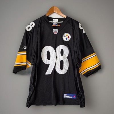 NFL Pittsburgh Steelers Football Reebok Jersey #98 Casey Hampton