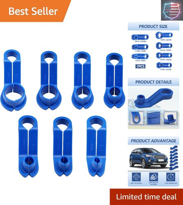 #ad #ad 7PCS Fuel Line Removal Tool Set for Easy Auto Repairs Quick Disconnect $35.88