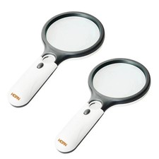 3 LED Light 45X Handheld Magnifier Reading Magnifying Glass Lens Jewelry Loupe 1