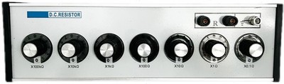 Decade Resistance Box 7 Dials DC Resistor Box with Max Value 1111111.0Ohm