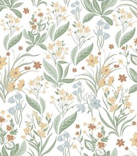 Floral Peel and Stick Wallpaper Boho Floral Contact Paper Nursery Flower Self Ad