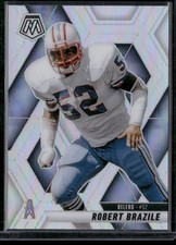 2025 Panini Mosaic #132 Robert Brazile Silver