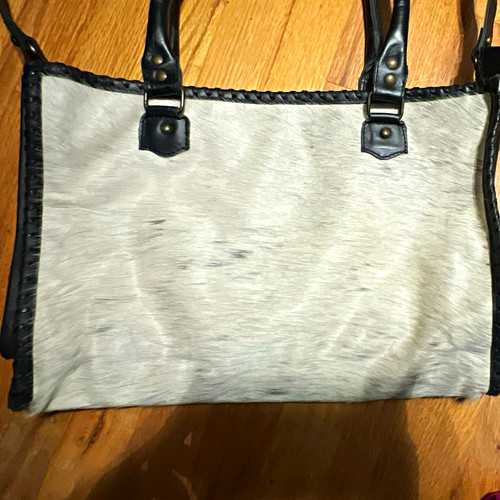 American Darling Hair on Hide, Concealed Carry Leather Bag