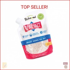 Redmond Real Sea Salt - Natural Unrefined Gluten Free Kosher, 16 Ounce Pouch 1