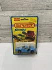 Vintage Matchbox Superfast Light Blue ’1972 Black Widow • Lesney Products • Made
