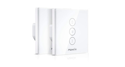 Google Home, APP Fernbedienung und Timing-Funktion, Touch-Schalter (2 Packs)