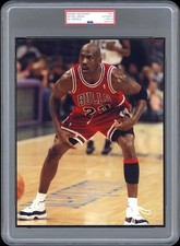 Foto original a color Michael Jordan 1995 tipo 1 PSA/DNA ¡Toma única en una postura!