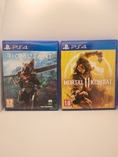 Mortal Kombat 11 + Biomutant Sony PlayStation 4 PS4 Video Game Bundle Free Post