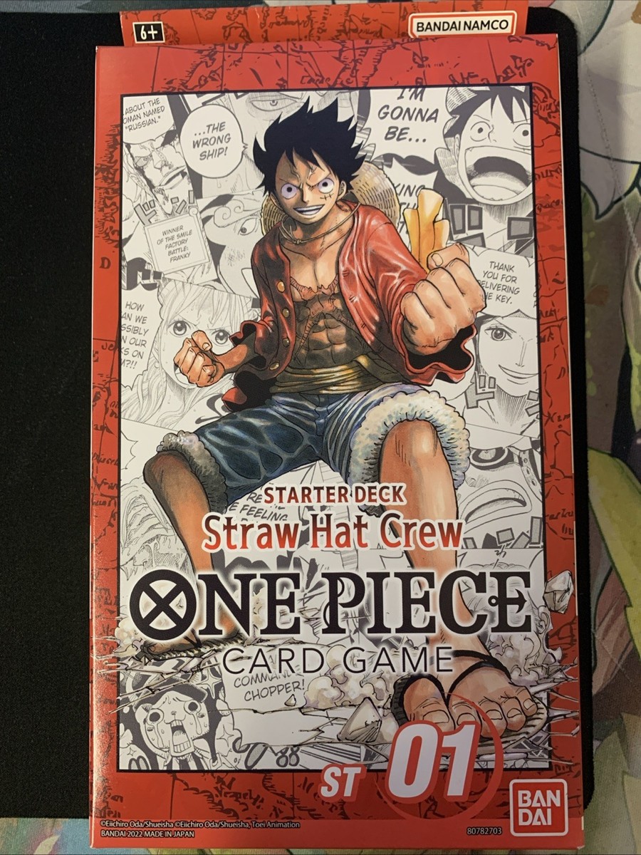 ONE PIECE TCG Starter Deck STRAW HAT CREW ST1 ST-01 ST01 - ENG
