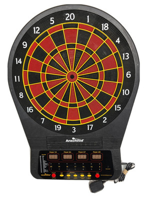 Arachnid Cricket Pro 650 Electronic Dartboard Soft-Tip Game | New OB No Adapter