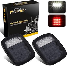 2x LED Tail Lights 16LED Stop Brake Turn Reverse Tail Light Combination 12-5050