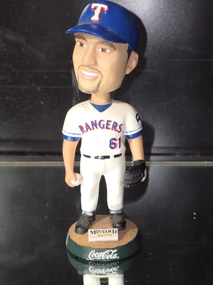 2★野球★MLB★chan ho park★prostars★フィギュア 2002 Texas Rangers Chan Ho Park #61 SGA Bobblehead Coca-Cola
