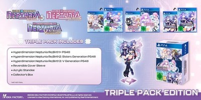GW1845 Hyperdimension Neptunia ReBirth 1-3 PS-4 Triple Pack PS4 Neu