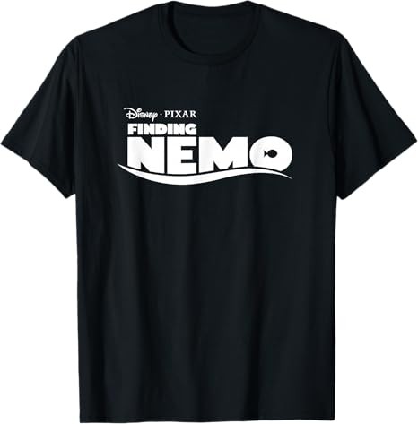 Disney Pixar Finding Nemo Logo T-Shirt Size S - 5XL Gift For Friends