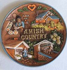  AMISH COUNTRY PENNSYLVANIA COLLECTABLE PLAT...