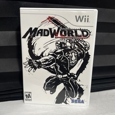 MadWorld Wii Black Label CIB Complete Tested PlatinumGames Sega