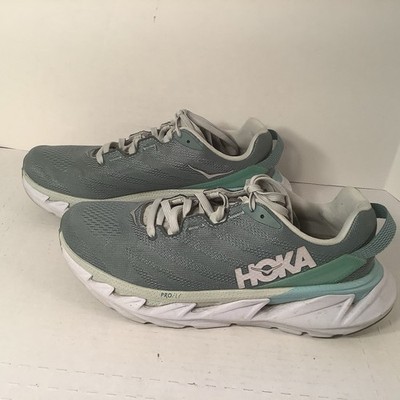 Hoka Elevon 2 Running Shoe  Sneaker Women's Size 7.5 Oil Blue Teal White